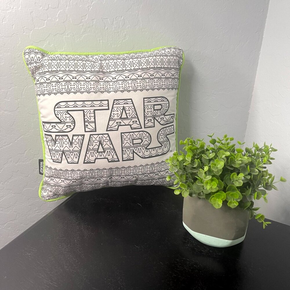 Star Wars Throw Decor Pillow 12x12